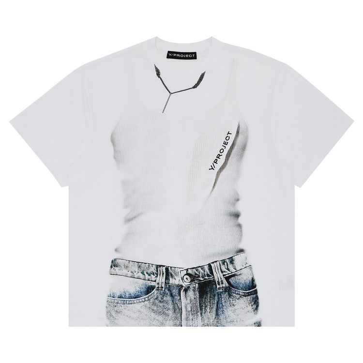 

Футболка Y/Project Trompe LOeil T-Shirt, White