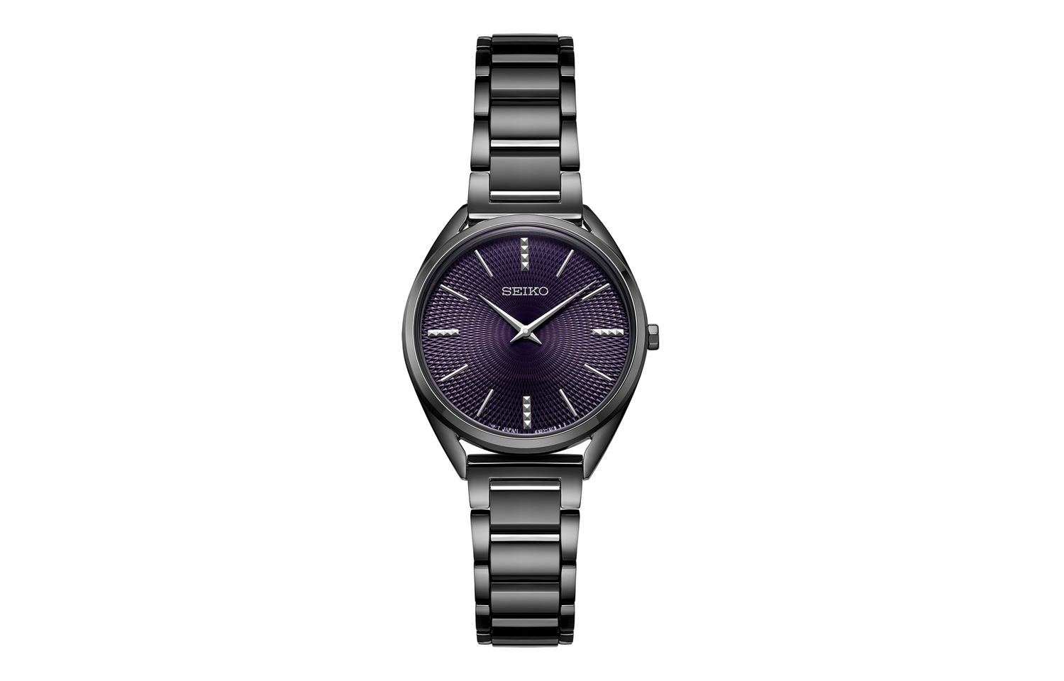 

SEIKO Часы Quartz Movement Stainless Steel Strap Watch 32*7.13mm Women's Watch Purple Watch Dial SWR035P1