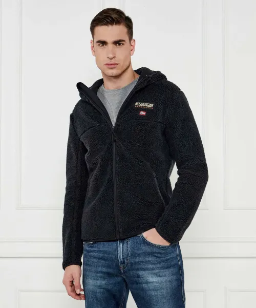 

Флисовая куртка t-tynik Regular fit Napapijri, черный