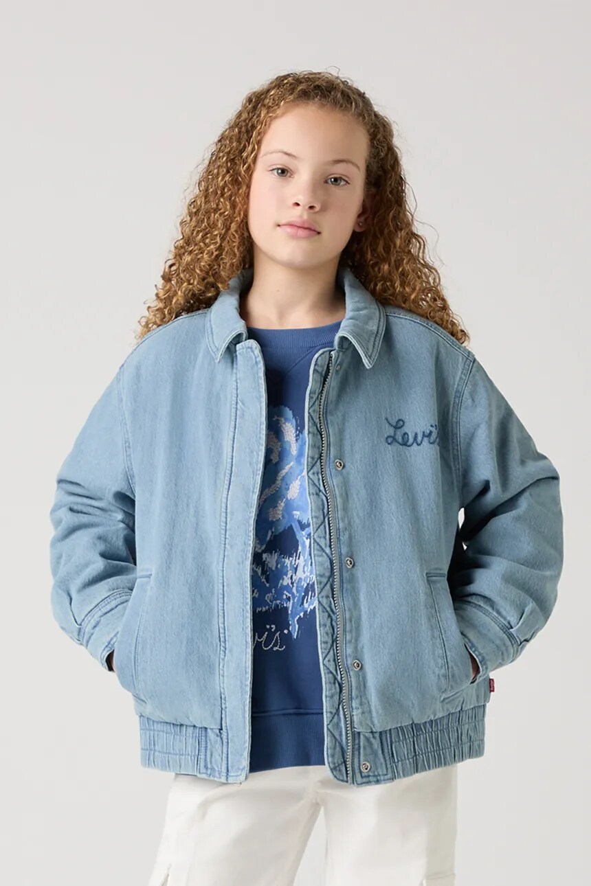 

Детская джинсовая куртка RETRO DENIM TRUCKER Levi'S, синий