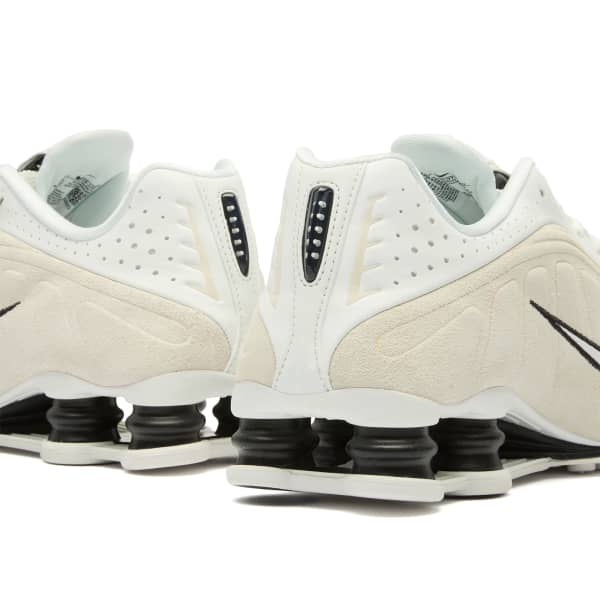 Shox r4 se 2 w кроссовки Nike, белый/черный/коричневый — фото 3