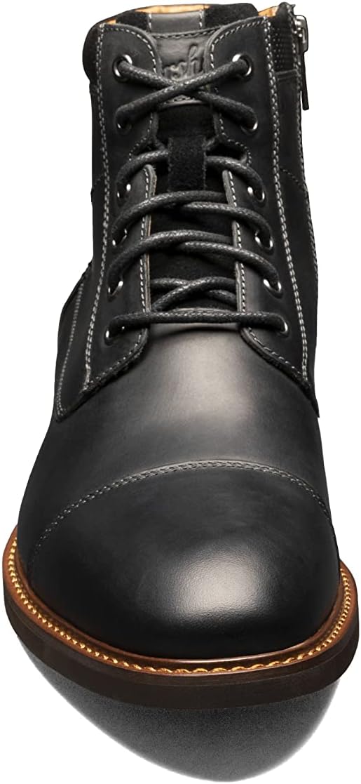 Мужские ботинки Florsheim Cottage Cap Toe, черный — фото 2