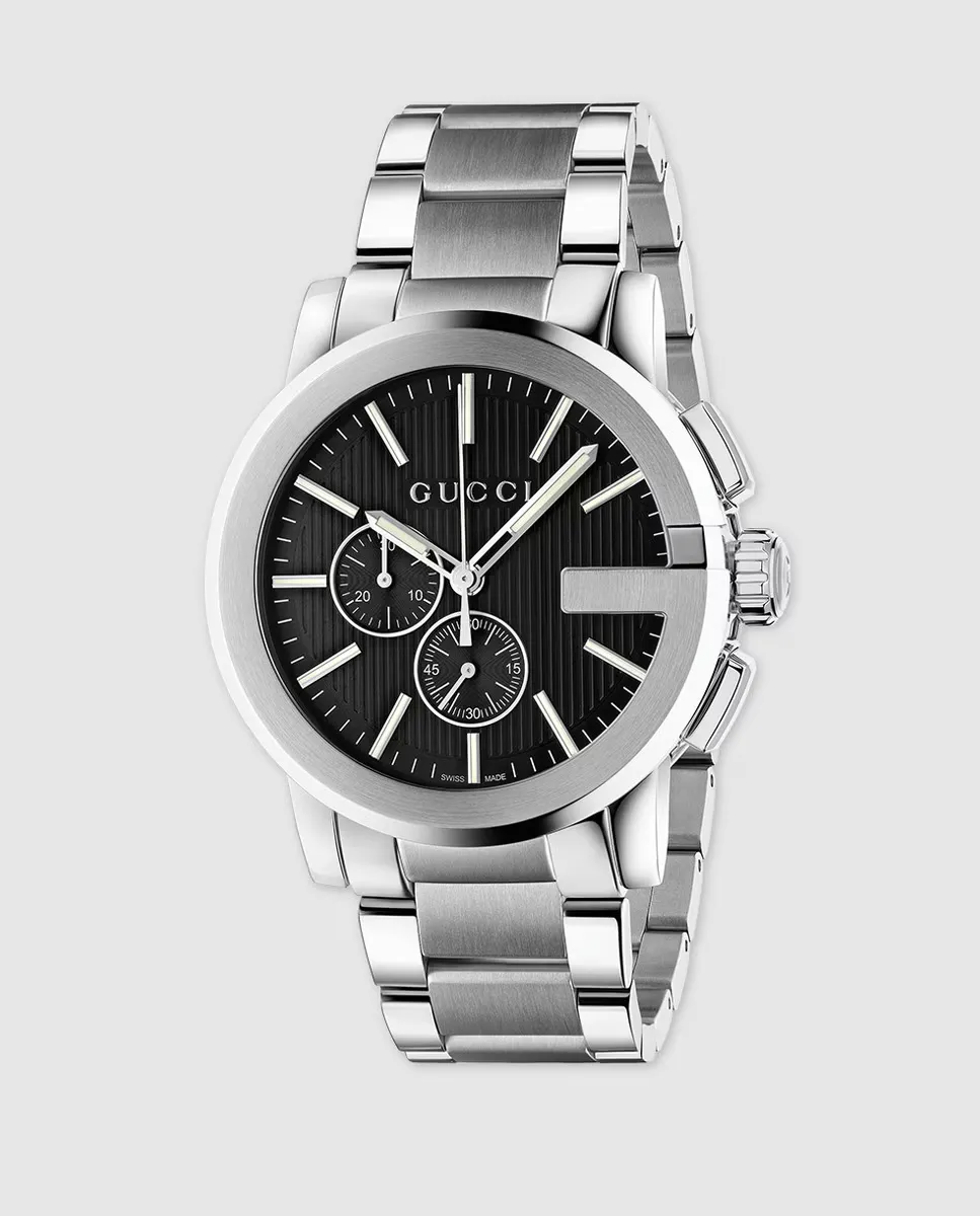 

Gucci G Chrono YA101204 стальные мужские часы, черный