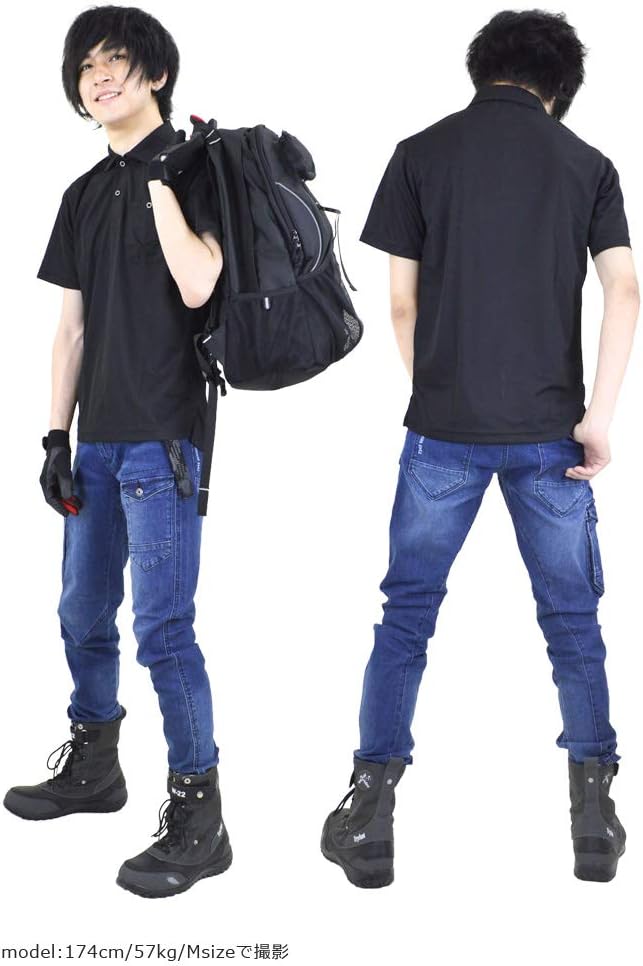 

Мужская поло-рубашка с коротким рукавом BURTLE 667, из быстросохнущей сетчатой ткани пике, темно-синий