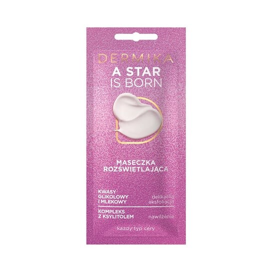 

Осветляющая маска для всех типов кожи A Star is Born 10мл Dermika, Beauty Masks