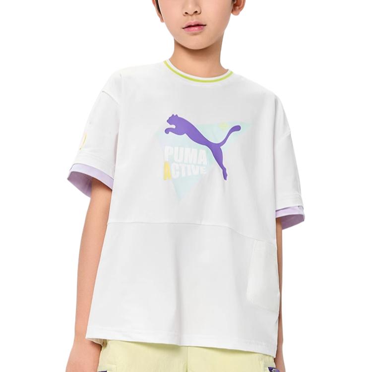 

PUMA Футболка Forever T Shirt SS25 White Kids', Белый, PUMA Футболка Forever T Shirt SS25 White Kids'