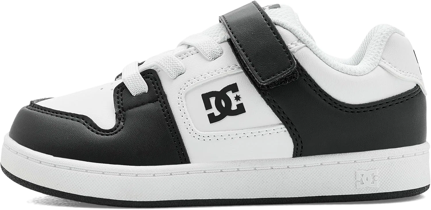 Кроссовки для скейтбординга DC Kids Manteca 4, Black/White — фото 4
