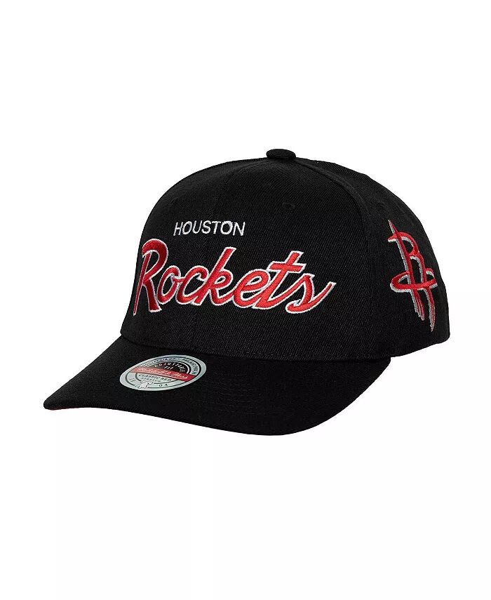 

Черная мужская кепка с эластичной спинкой Houston Rockets MVP Team Script 2.0 Mitchell & Ness, черный