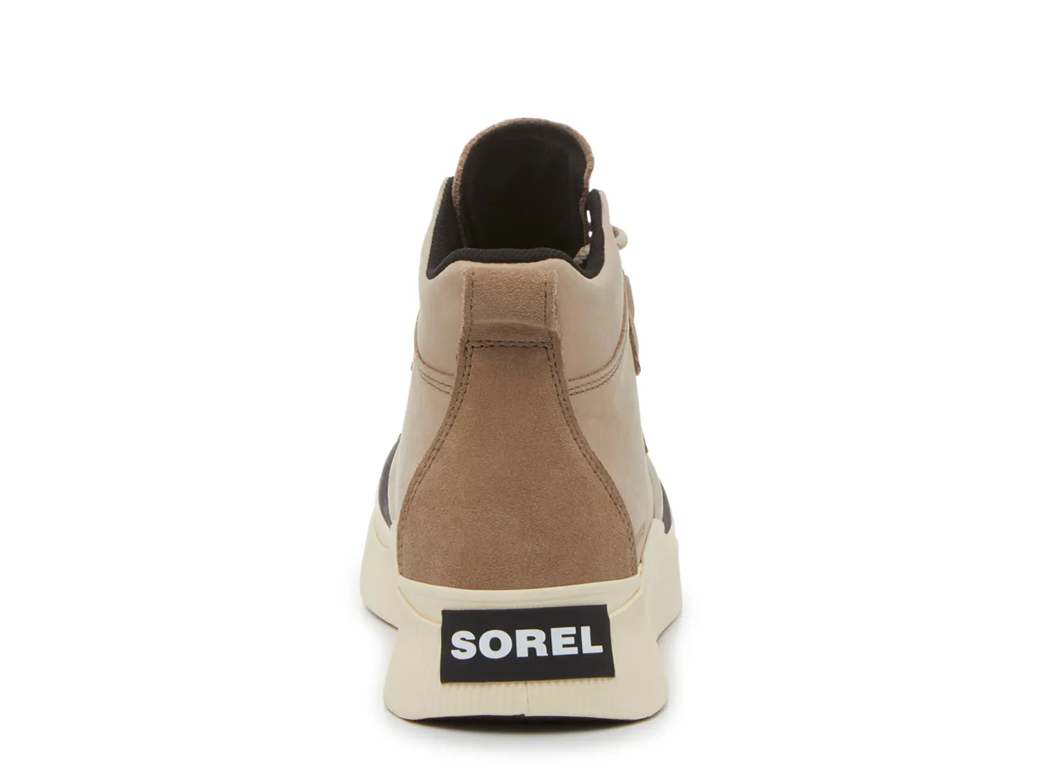Женские ботинки Sorel водонепроницаемые на шнуровке, серо-коричневый/черный — фото 4