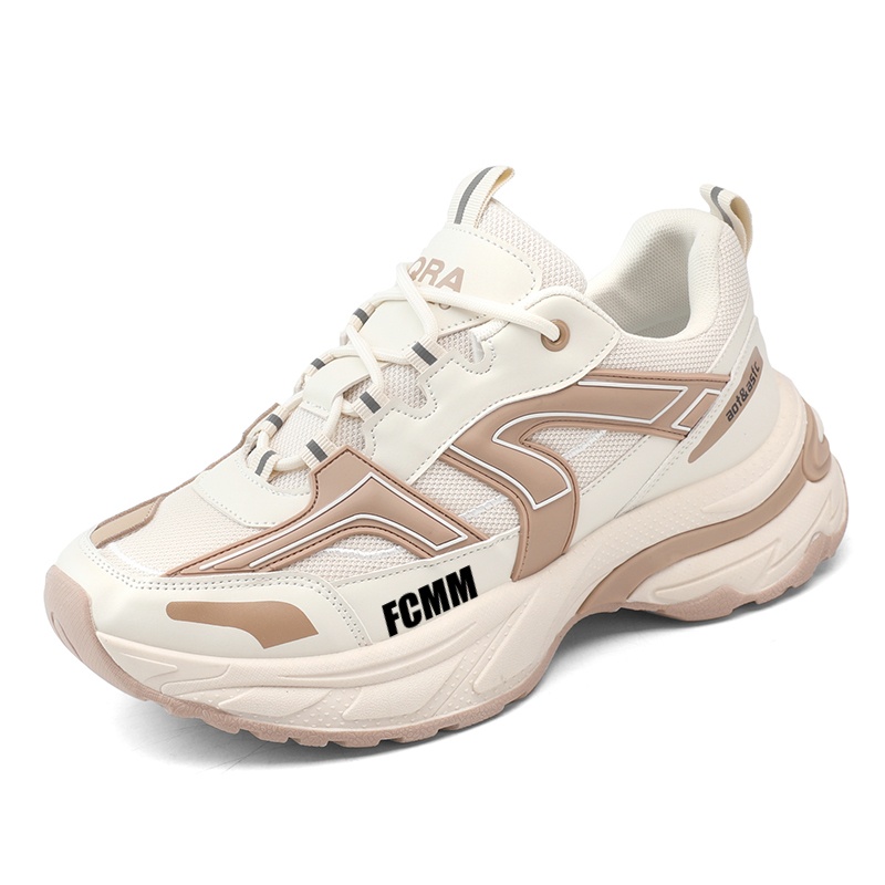 

Дышащие низкие повседневные кроссовки для подростков FCMM, бежевый