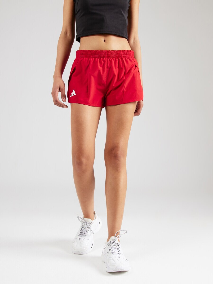 Шорты ADIDAS PERFORMANCE Slim fit Workout Pants ADIZERO, красный — фото 2
