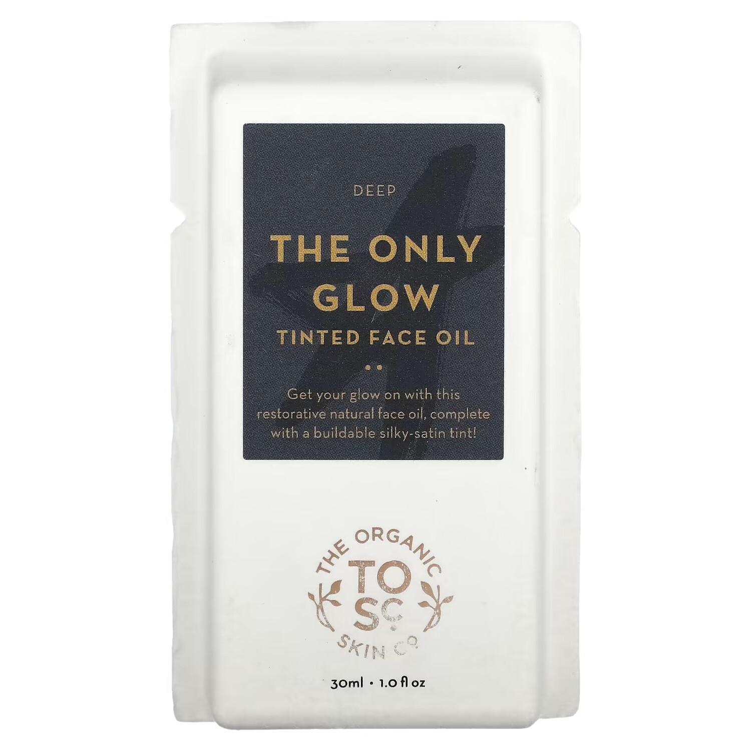 Тонированное масло для лица The Organic Skin Co. The Only Glow Deep, 30 мл — фото 2