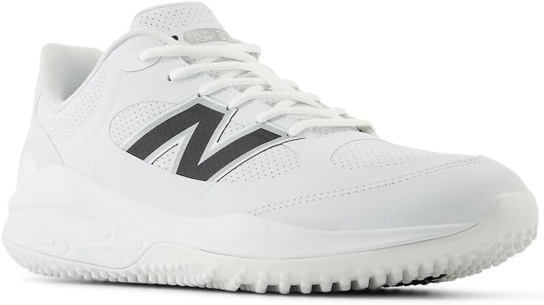 Мужские бейсбольные кроссовки New Balance Fresh Foam 3000 V7 Turf-Trainer, белый/черный — фото 3