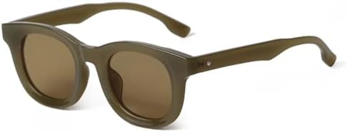 

Модные маленькие квадратные солнцезащитные очки для женщин в стиле ретро с прозрачными линзами цвета океана, защита от УФ-излучения UV400, мужские солнцезащитные очки MTZJH, C3