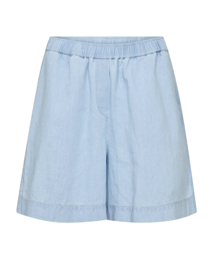 

Светло-Голубые джинсовые шорты, модный стиль. Mos Mosh, синий