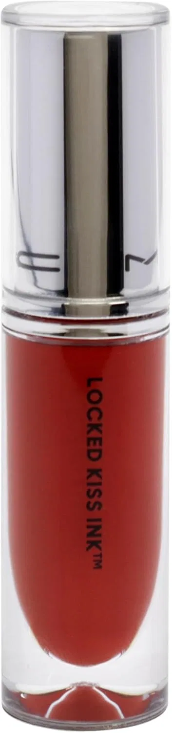 Жидкая помада MAC Locked Kiss Ink Lip Color 95 Visus 4 мл оранжевый — фото 2