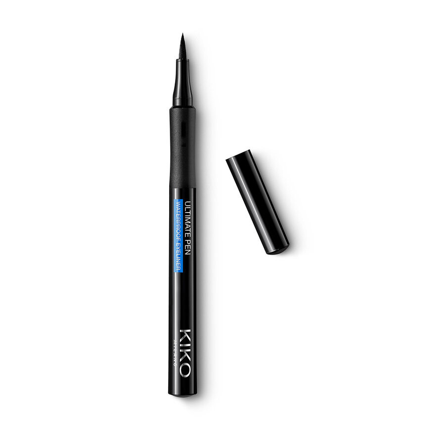 Водостойкая подводка для глаз Ultimate Pen Водостойкая подводка для глаз с высокой стойкостью до 12 часов, 1 мл Kiko Milano