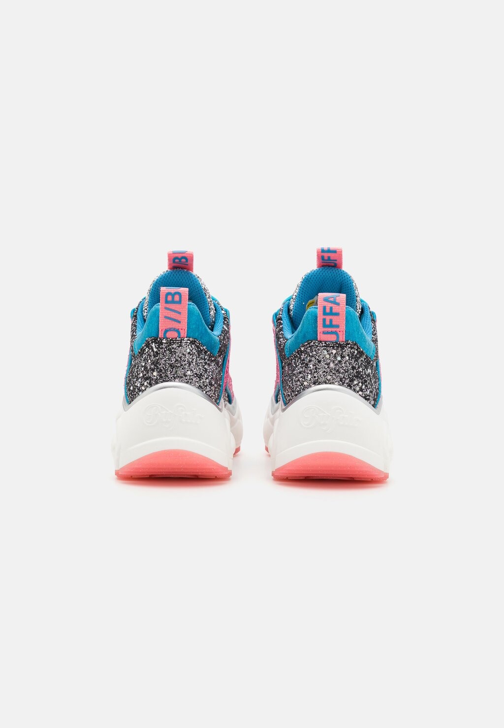 Кроссовки низкие BINARY GLAM Buffalo, цвет pink/silver/multi-coloured — фото 3
