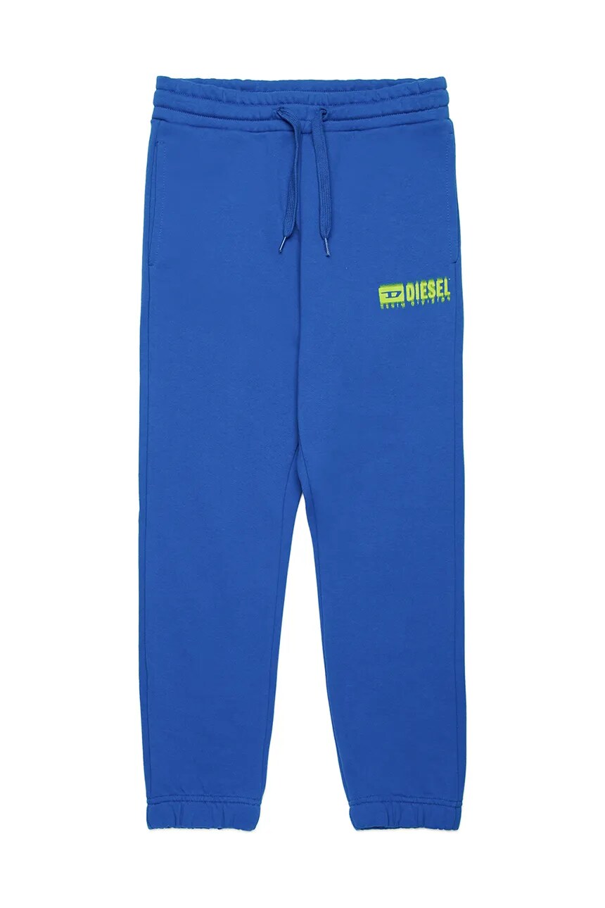

Детские спортивные штаны из хлопка PBASEL TROUSERS Diesel, синий
