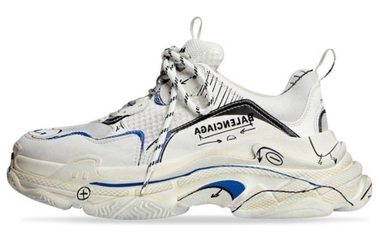 

Кроссовки Balenciaga Triple S Sneaker 'Sketch - White'