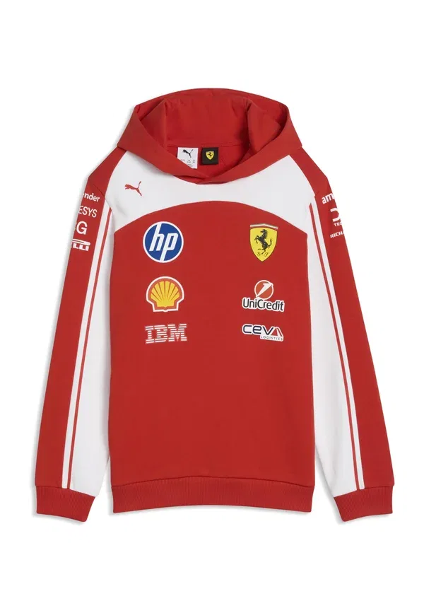 Толстовка Scuderia Ferrari HP Replica Hoodie Puma, красный — фото 4