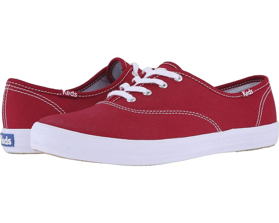 

Кроссовки Keds Champion Canvas Lace-Up, цвет Ribbon Red