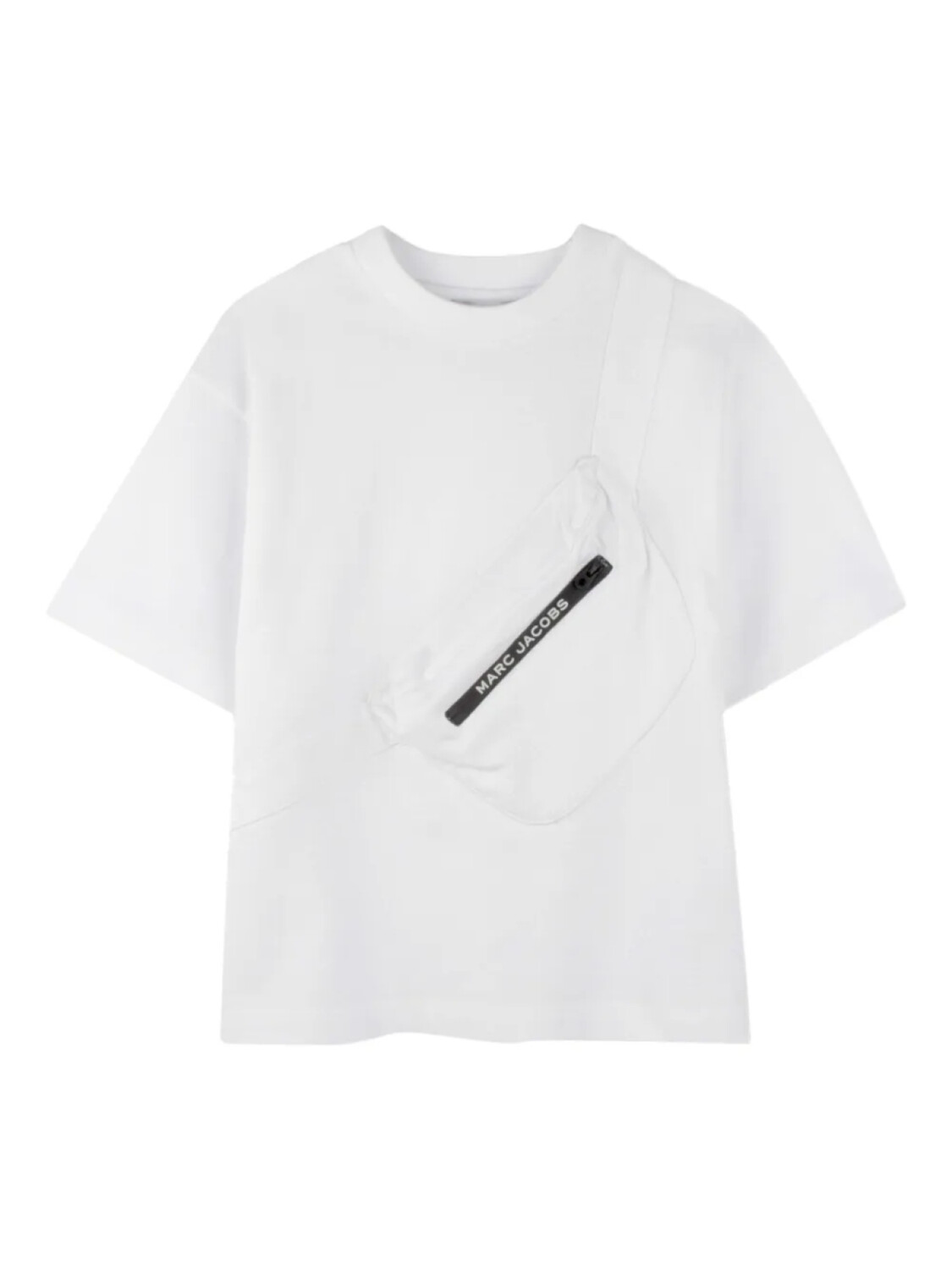 

Marc Jacobs Kids футболка с карманом, белый