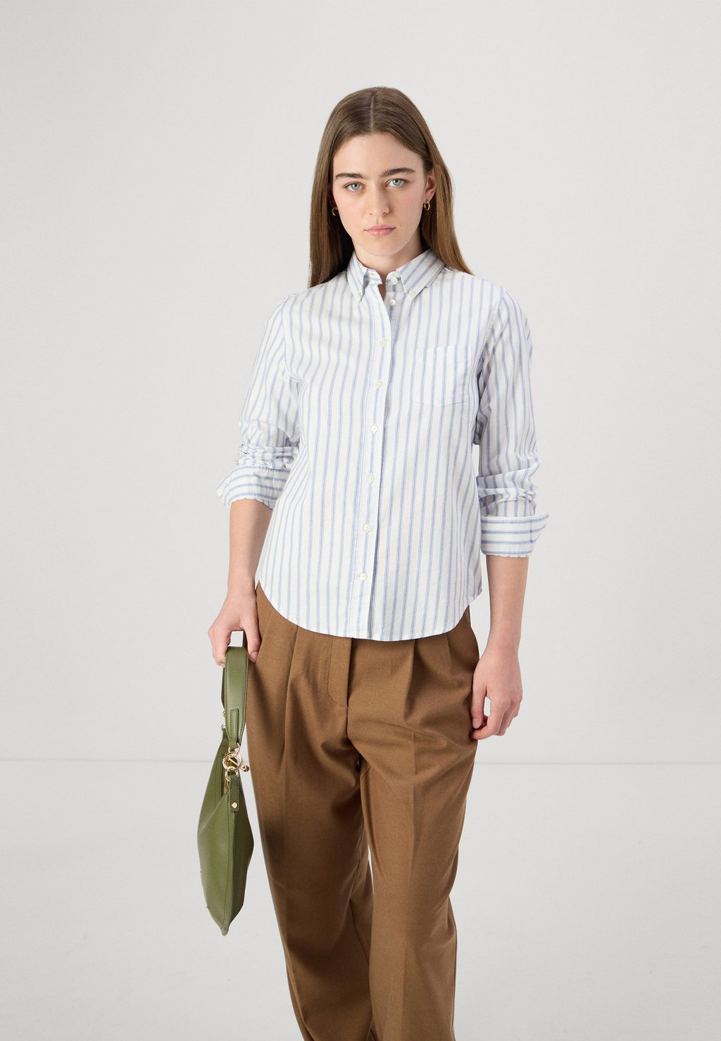 

Блузка на пуговицах STRIPE ARCHIVE SHIRT GANT, кремовый