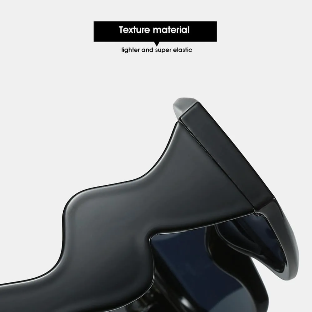 

Солнцезащитные очки «кошачий глаз» с изогнутыми дужками, модные панк-винтажные очки, роскошные солнцезащитные очки с защитой от УФ-излучения UV400 TYUVIVO, Blue