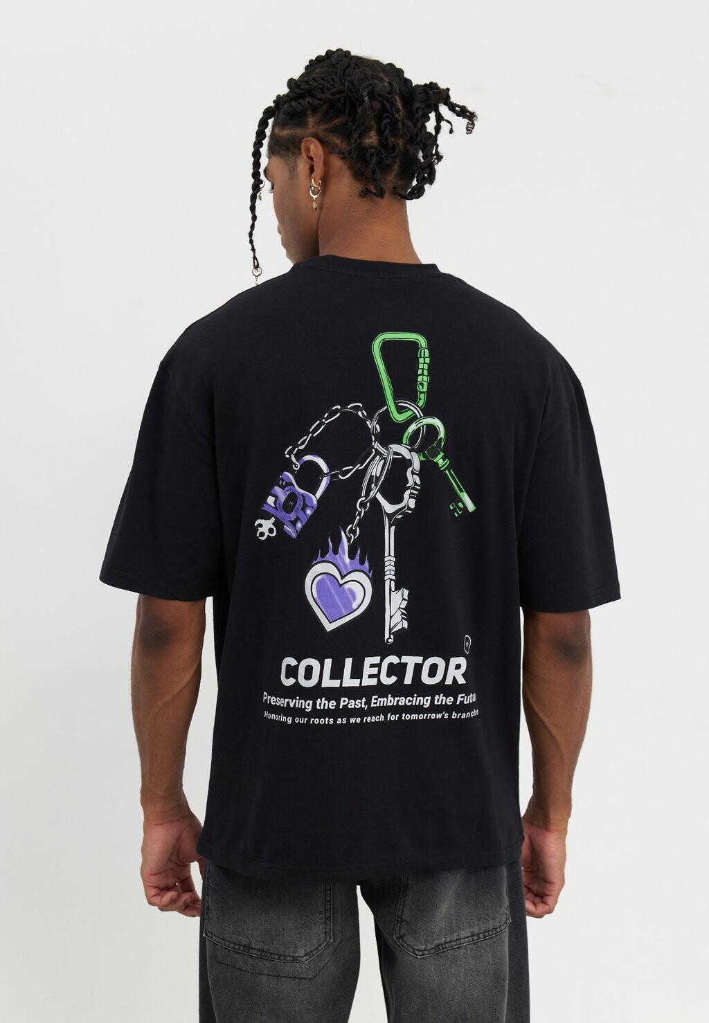 

Футболка с принтом UNISEX YOURTURN, черный