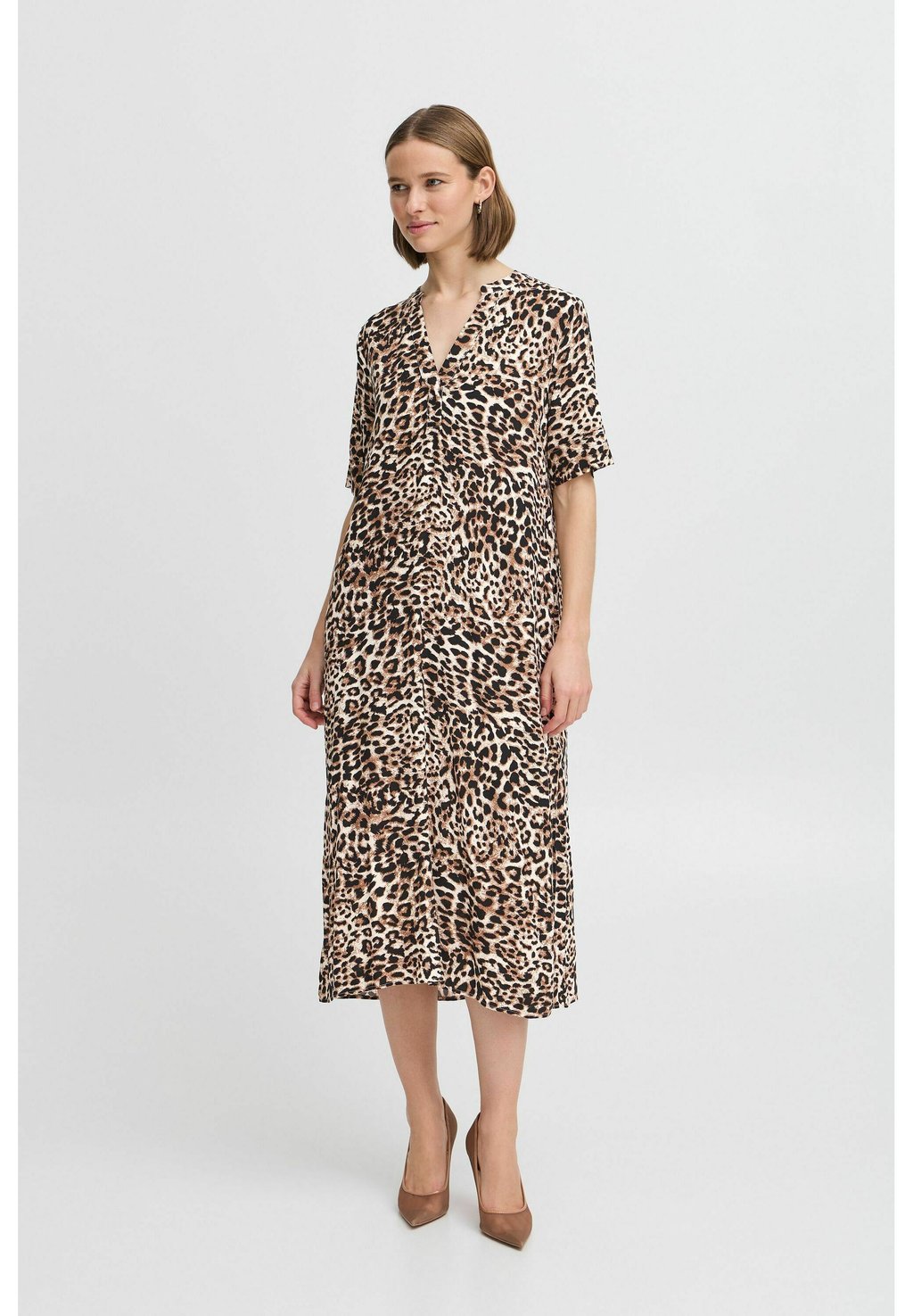 

Повседневное платье BYMMMJOELLA b.young by Zalando, цвет Birch Leopard
