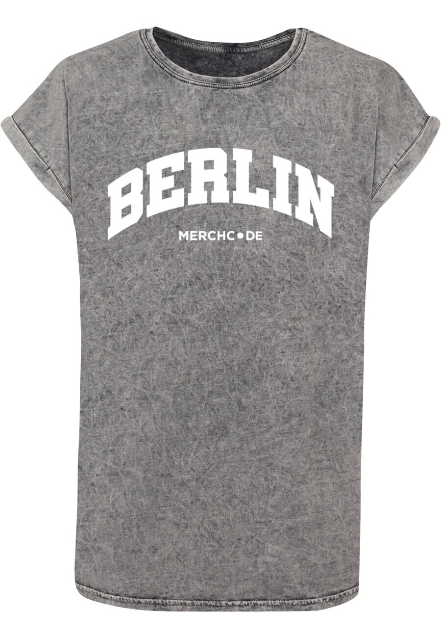 

Футболка Merchcode BERLIN, цвет Basalt Grey