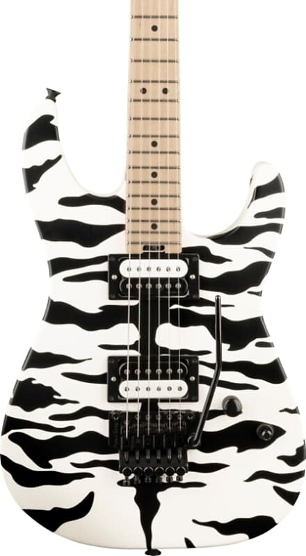 

Электрогитара Charvel Satchel Pro-Mod DK22 HH FR M Electric Guitar, Satin White Bengal