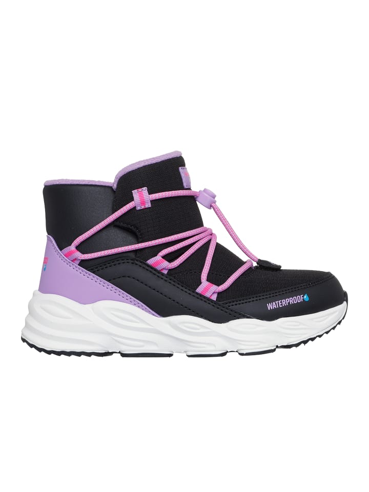 Кроссовки Low Turbo Tread-Winter Storm черного цвета Skechers — фото 3
