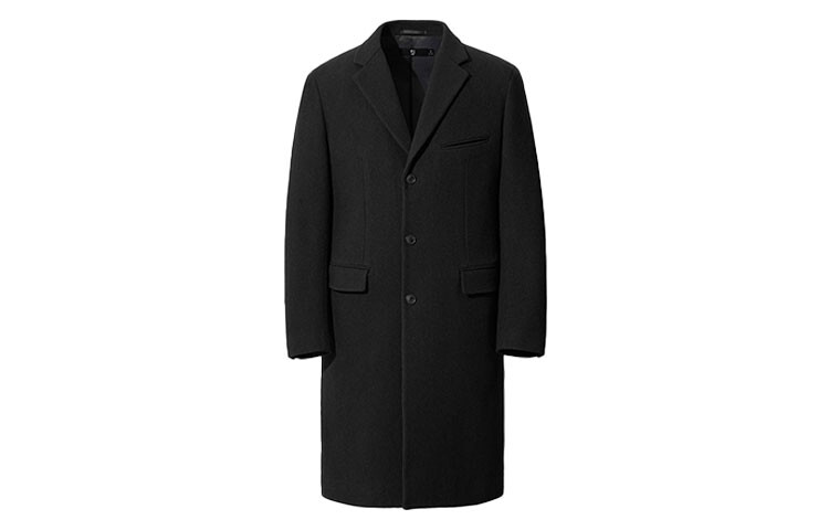 

Мужское пальто UNIQLO + Jil Sander Collaboration Series, 09 черный