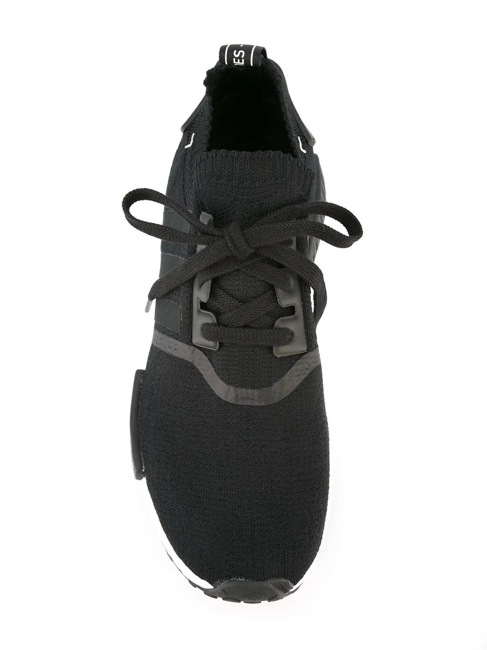 Кроссовки NMD R1 Primeknit Adidas, черный — фото 4