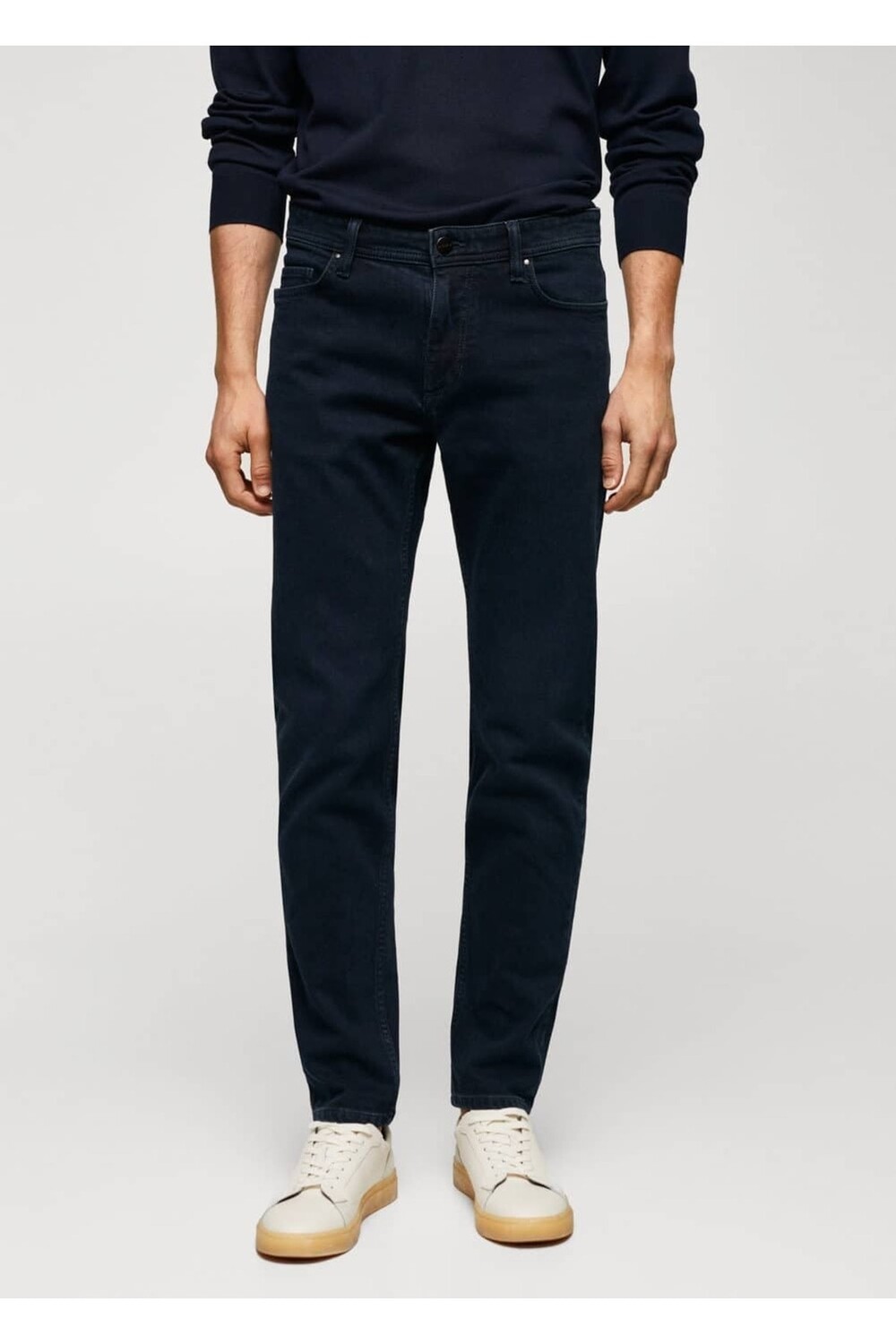 

Джинсы Jan Slim fit Mango, темно-синий