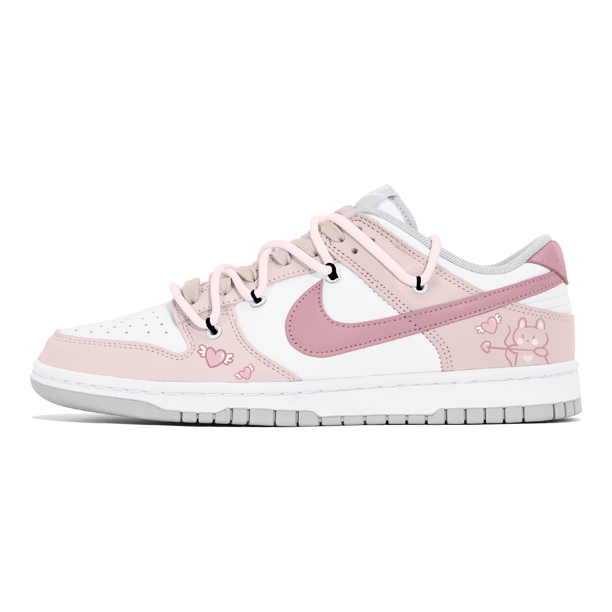 

Nike Кроссовки для скейтбординга Dunk Joy Lemon, износостойкие, розовые, мужские
