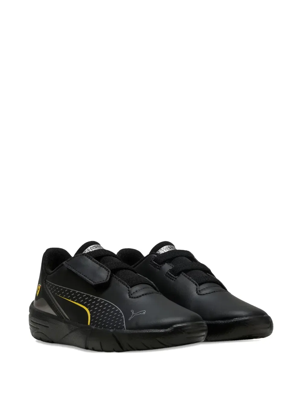 Кожаные кроссовки Puma Kids, черный