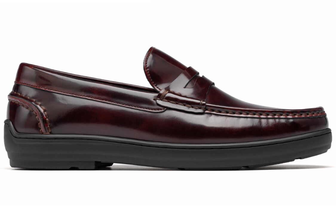 Туфли Men"s Casual Men Low-Top Burgundy Roberta Di Camerino, цвет Burgundy — фото 2