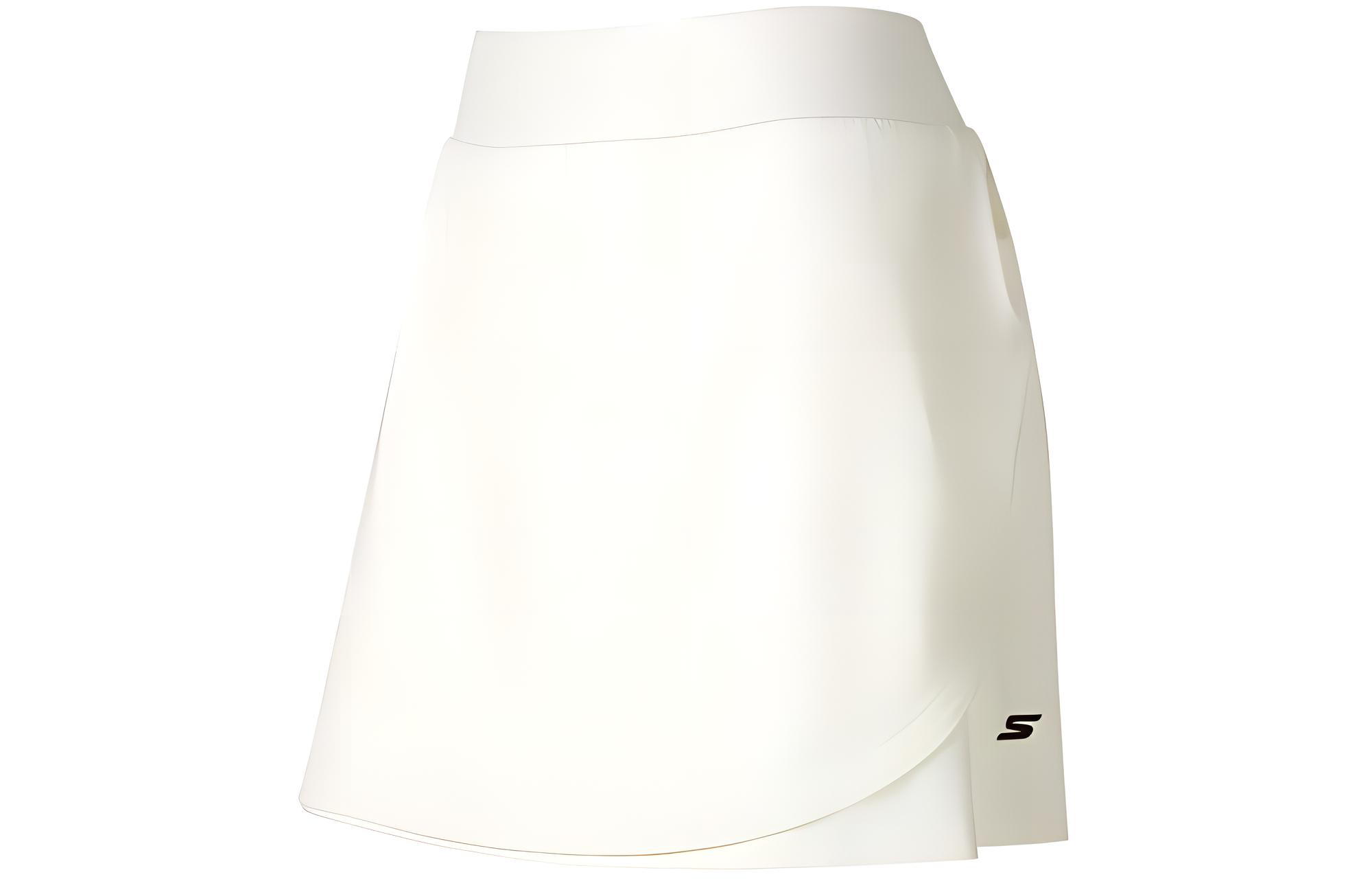 

Женская короткая юбка повседневная SS24 Skechers, белый