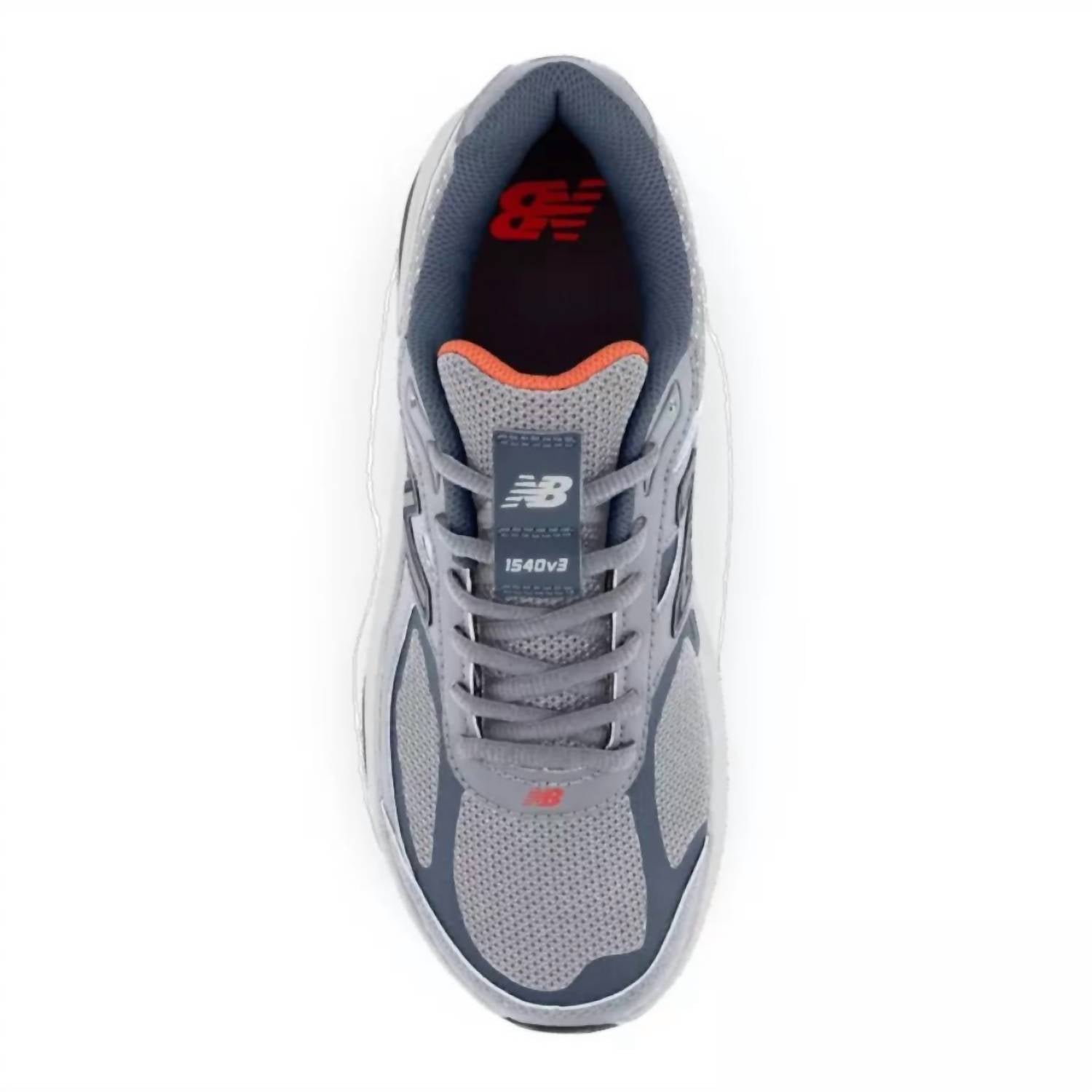 Женские кроссовки 1540V3 в сером цвете с акцентами dragonfly Gd3 New Balance, Gunmetal/Dragonfly Gd3 — фото 3