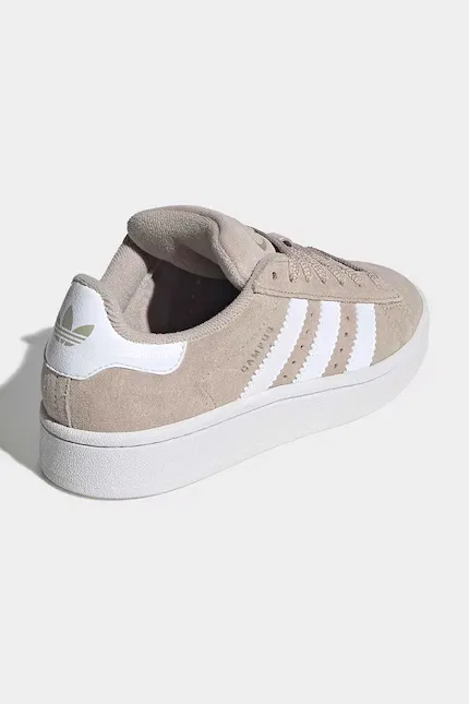 Кроссовки замшевые CAMPUS 00s Adidas Originals, бежевый — фото 3