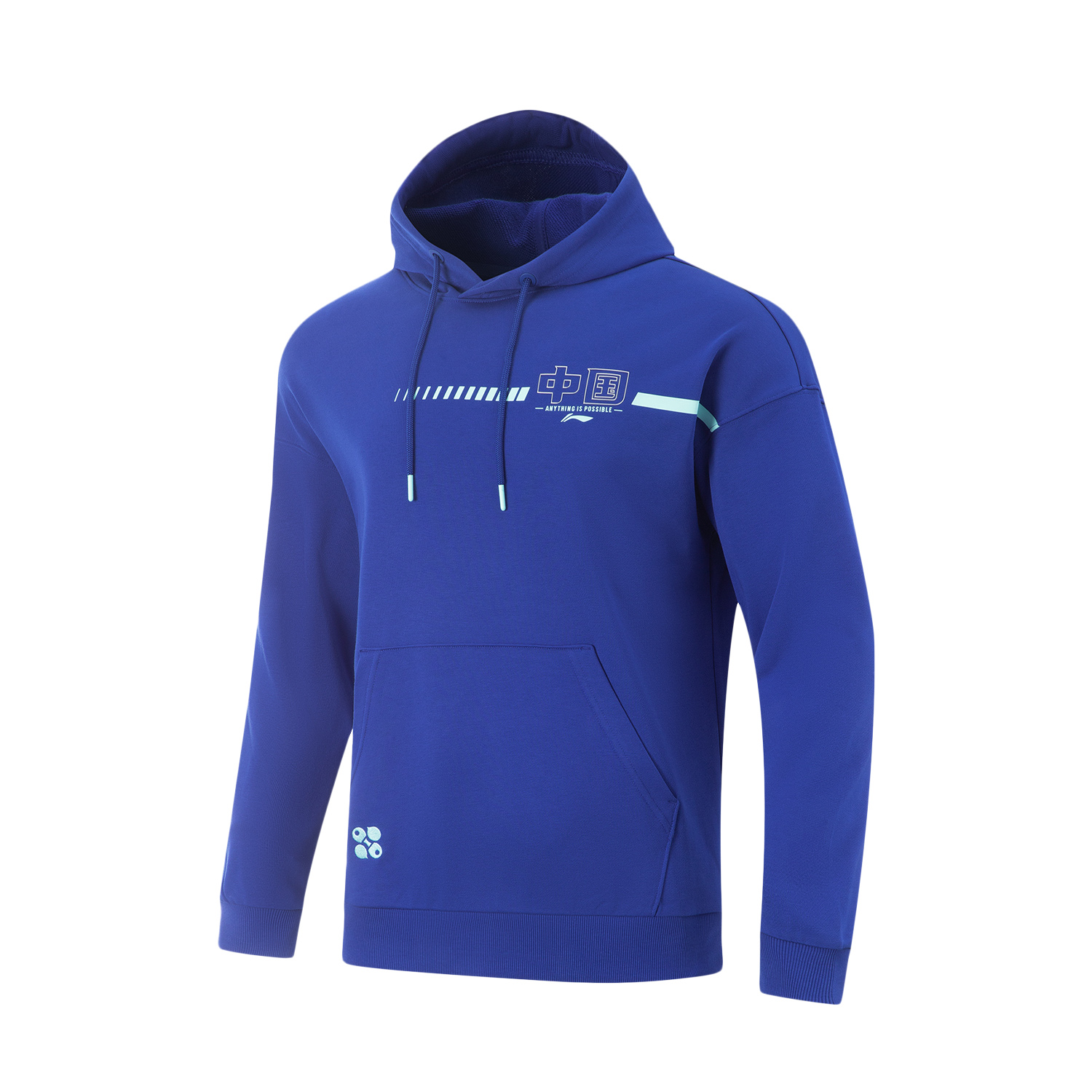 

LINING Свитшот для настольного тенниса унисекс dream blue, Синий, LINING Свитшот для настольного тенниса унисекс dream blue