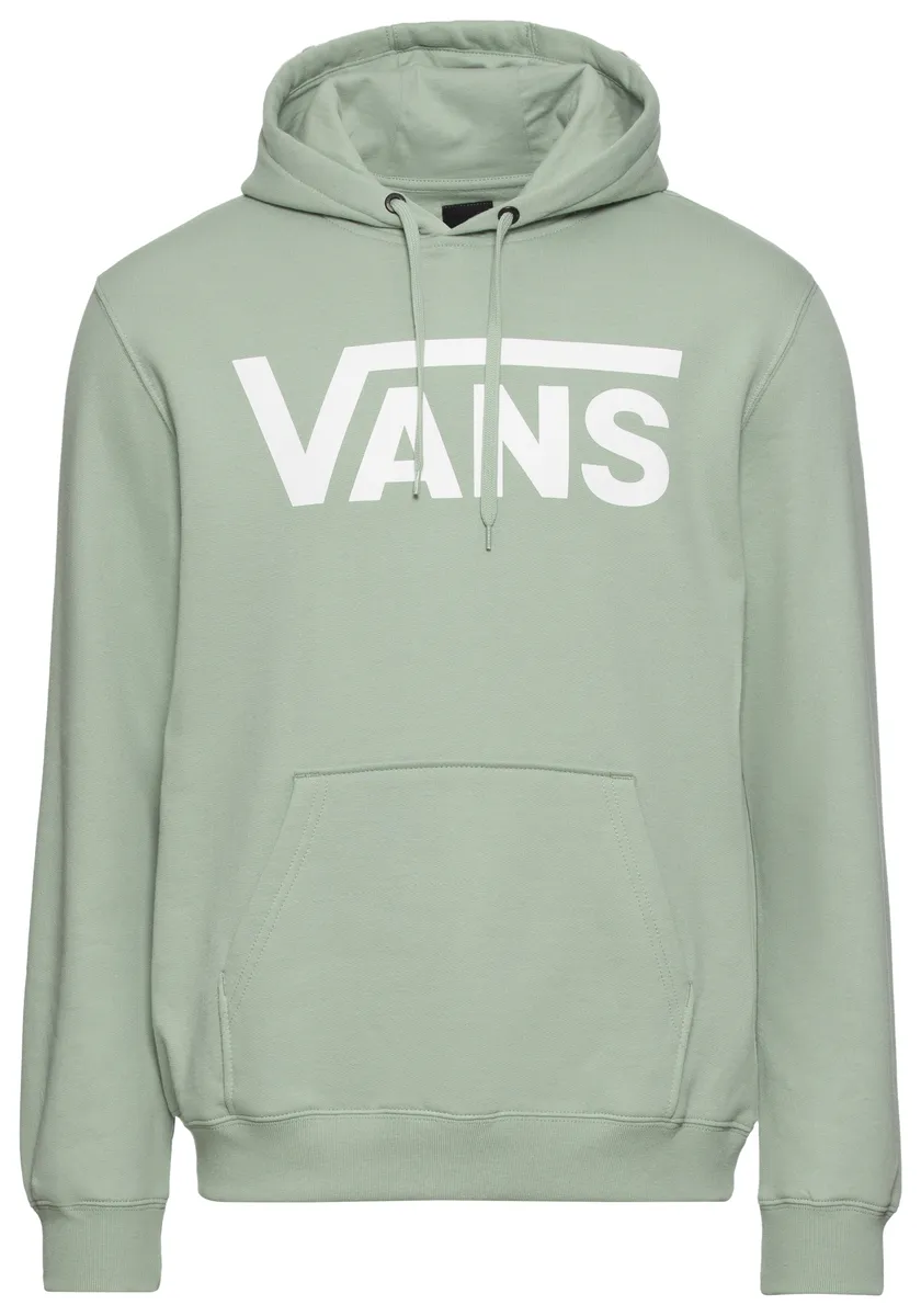 

Толстовка Vans с капюшоном "MN VANS CLASSIC PO HOODIE II", с большим логотипом, зеленый