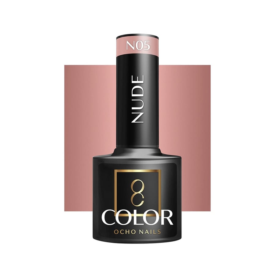 

OCHO NAILS Гибридный лак для ногтей телесного цвета N05 -5 г Active Shop