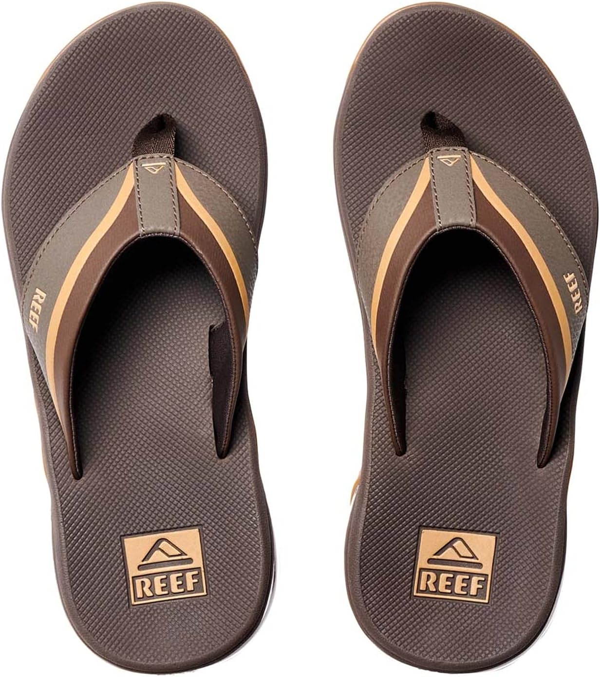 Мужские сандалии Reef, якорь, коричневый — фото 2