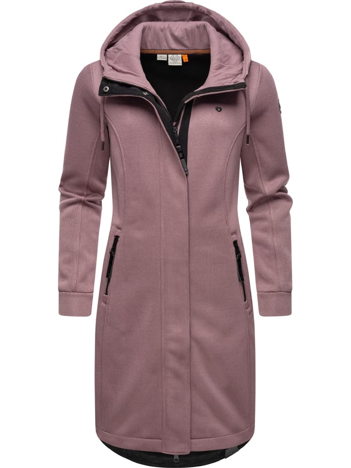 

Пальто ragwear Letti Long Bonded, цвет mauve