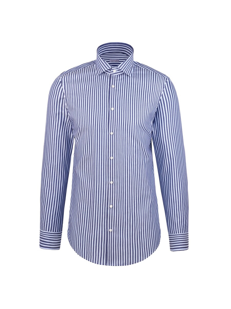 

Рубашка делового покроя Regular Fit SEIDENSTICKER Schwarze Rose, синий