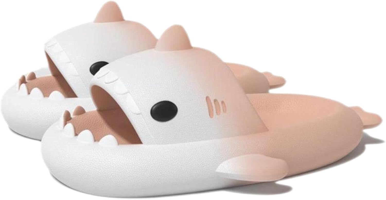 

Детские шлепанцы с акулой, светящиеся в темноте, пляжные тапочки для малышей, шлепанцы с рыбами, светящиеся в темноте, тапочки для мужчин и женщин, синие Generic